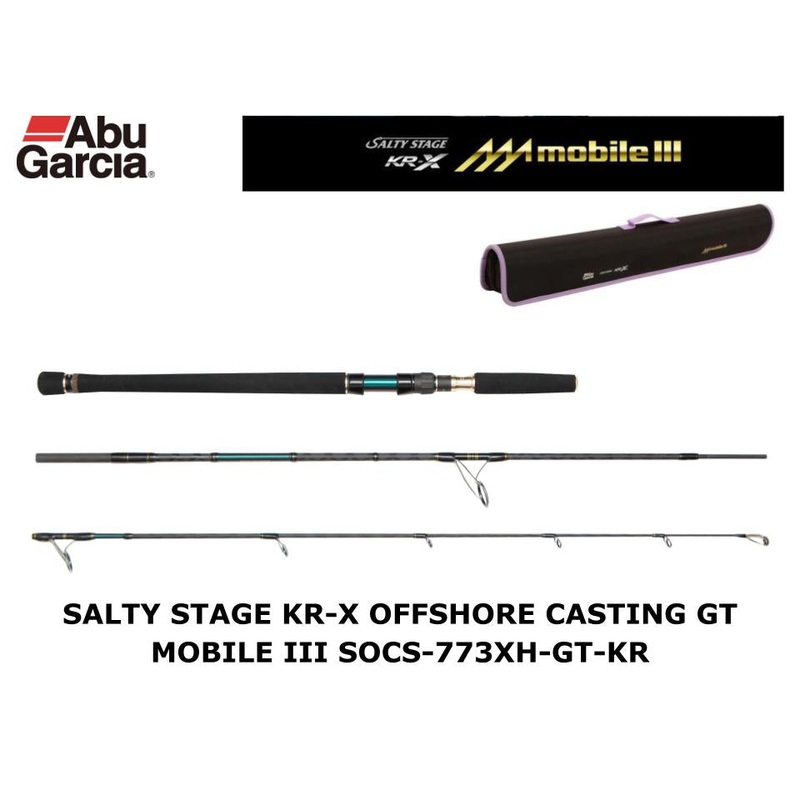 Abu Garcia Salty Stage KR-X Offshore Casting GT Mobile III SOCS-773XH-GT-KR