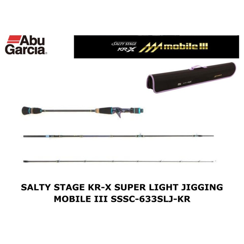 Abu Garcia Salty Stage KR-X Super Light Jigging Mobile III SSSC-633SLJ-KR