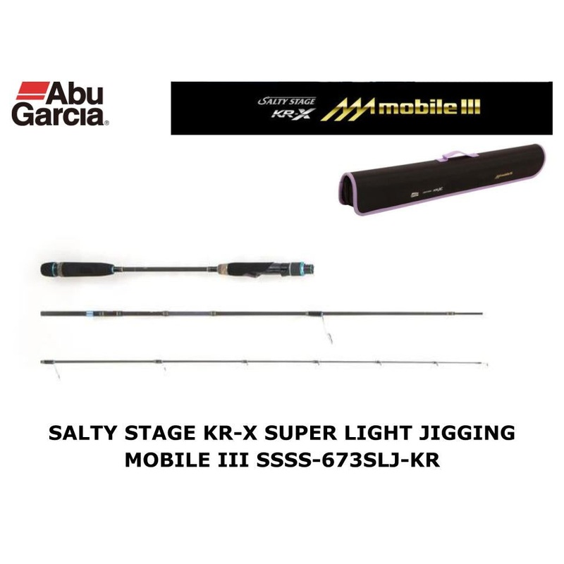 Abu Garcia Salty Stage KR-X Super Light Jigging Mobile III SSSS-673SLJ-KR