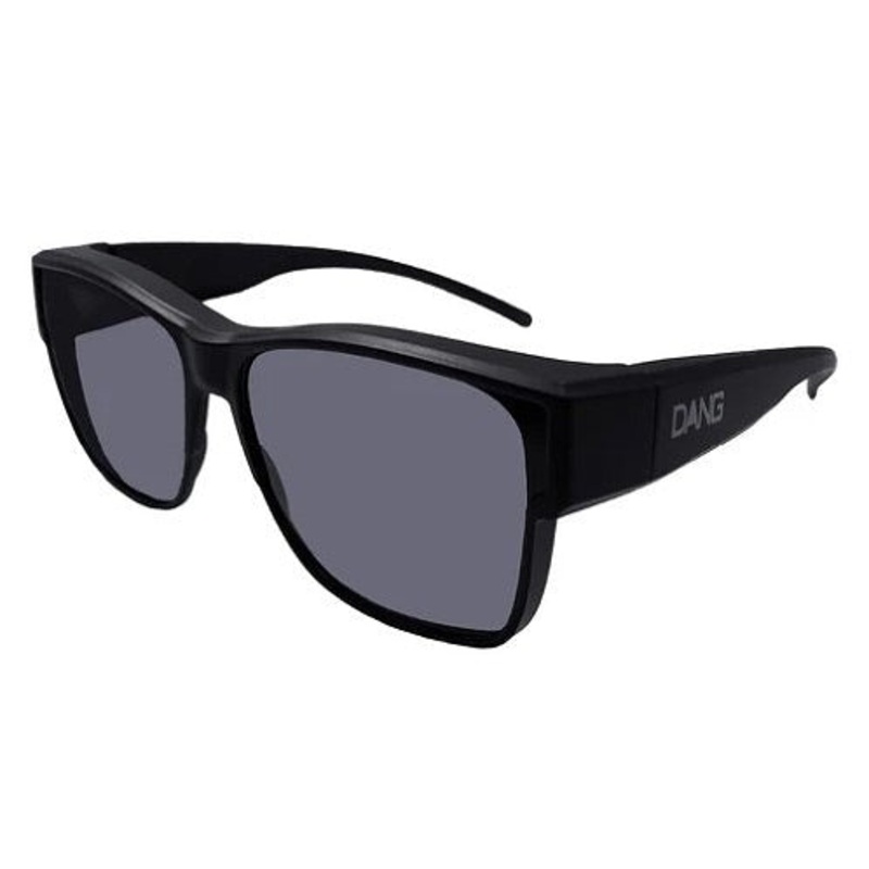 DANG SHADES Polarized Overglasses Mondo JP Black Matte x Black Smoke Polarized