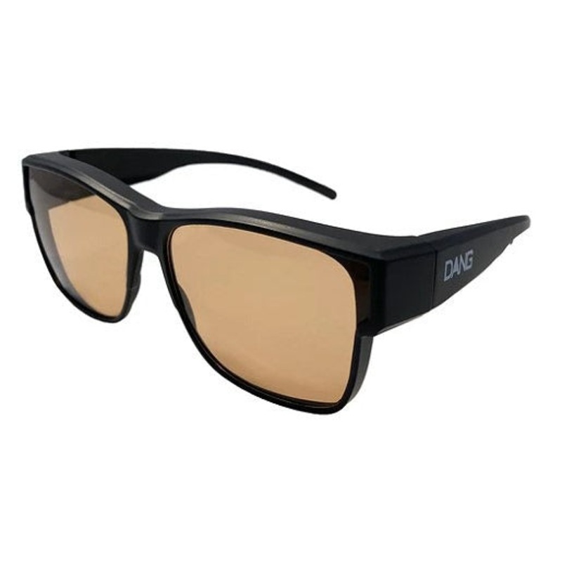 DANG SHADES Polarized Overglasses Mondo JP Black Matte x Brown Polarized