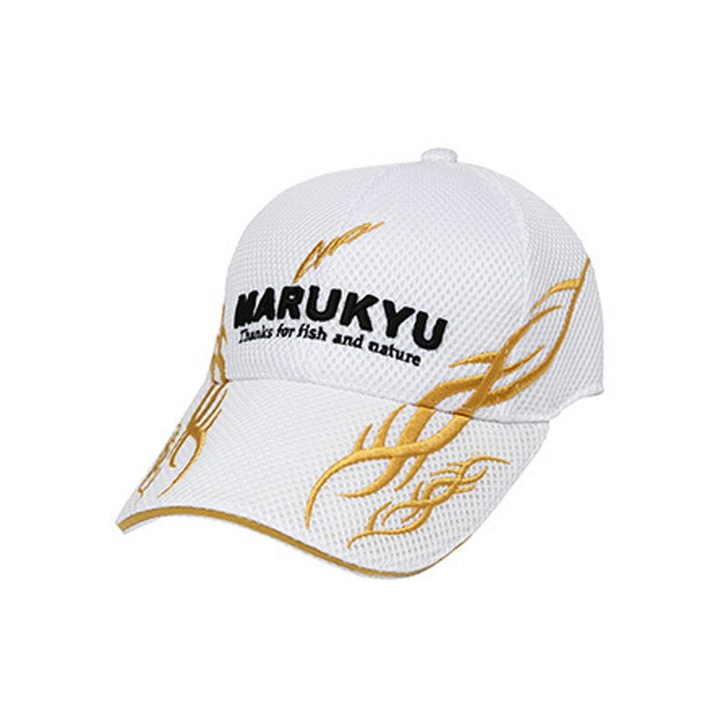 Marukyu Tribal Mesh Cap 01 M White
