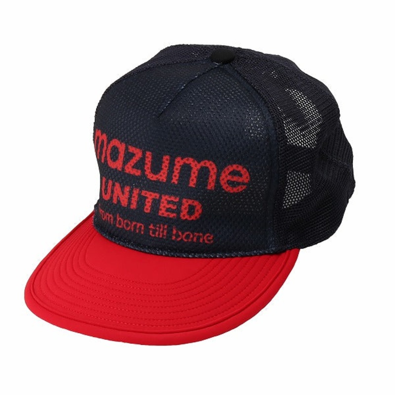 MAZUME (mazume) MZCP-410 mazume foldable mesh cap, navy, free size