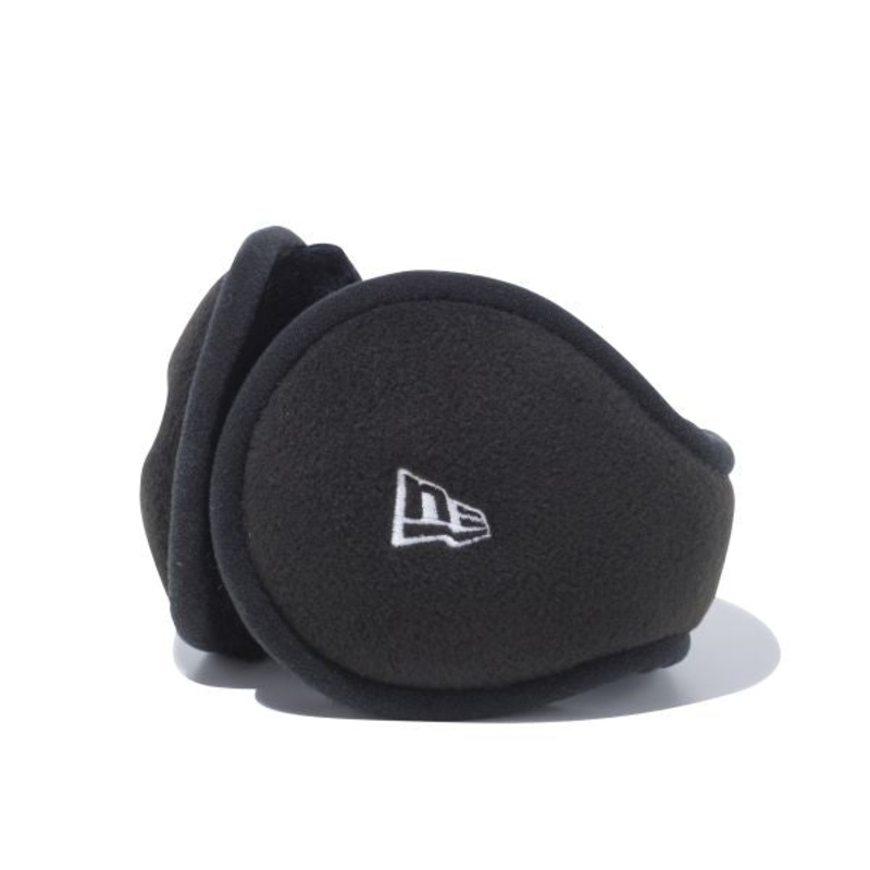 New Era Japan Earmuffs W LABEL BLACK SWHI BLK (Black) One Size