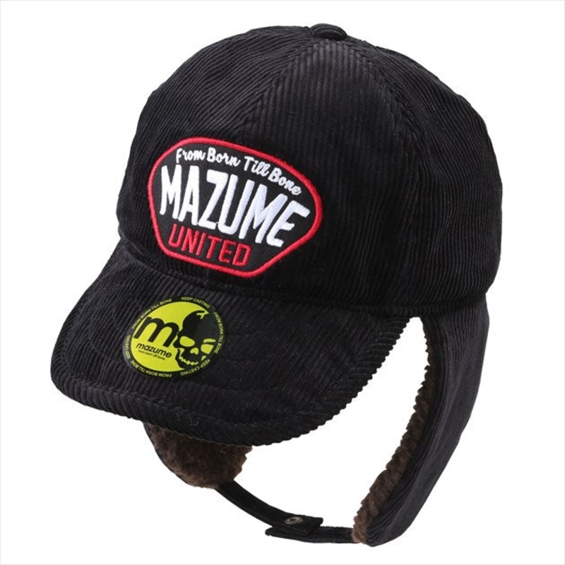 Orange Blue Cold Weather Gear MZCP-F665 MAZUME Ear Warmer CAP 2 Black Free Size