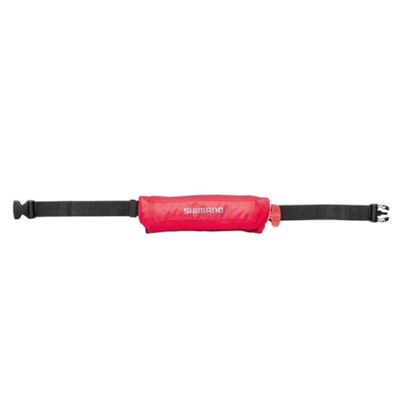 SHIMANO Life Jacket VF-053U Raft Air Jacket (Compact Type, Inflatable Life Jacket) Red Free Size