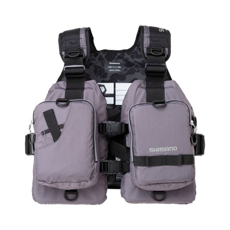 SHIMANO Life Jacket VF-068T Game Vest Light Gray Free Size