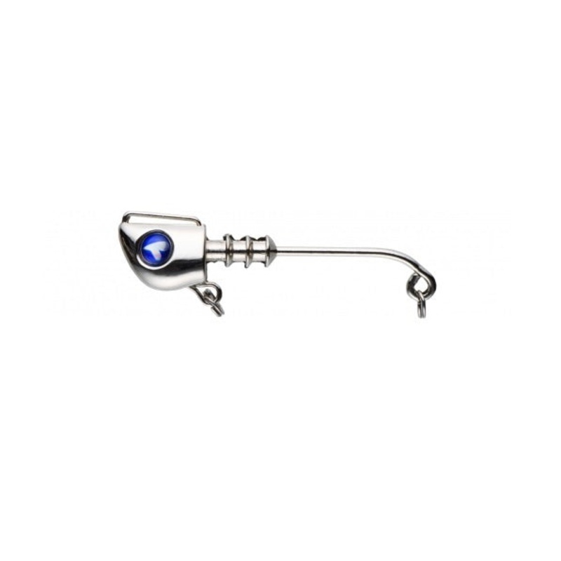 BlueBlue Jig Head Jorty Jig Head 15g #01 Chrome