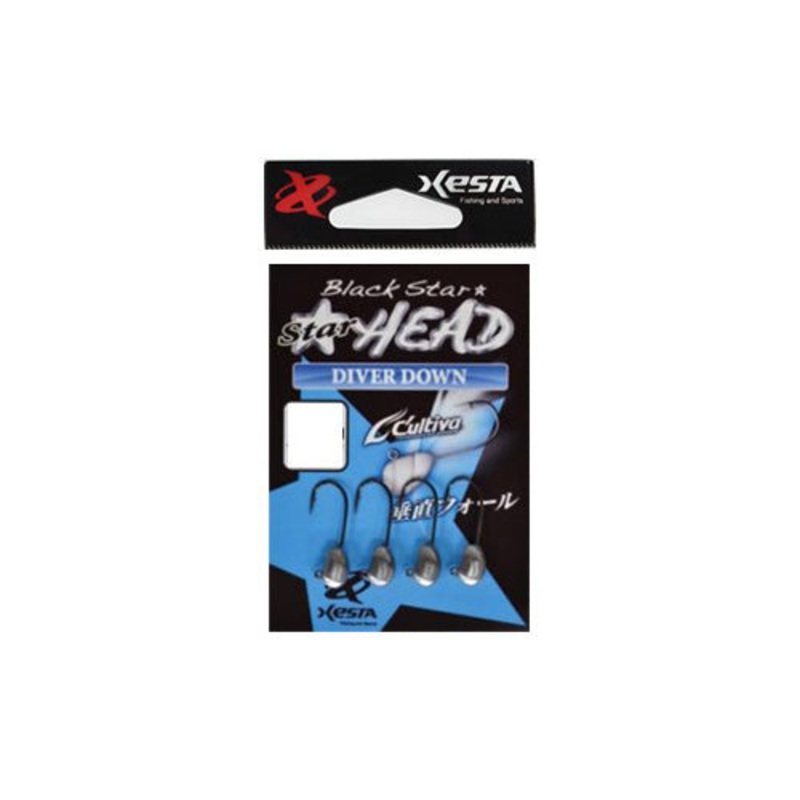Xesta STAREHE Anglers Design Diver Down 0.6g Hook #8