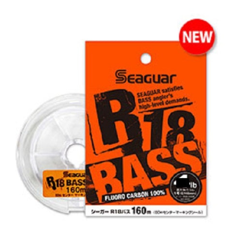 Kureha Seaguar R18 BASS 160M 8LB Clear Color