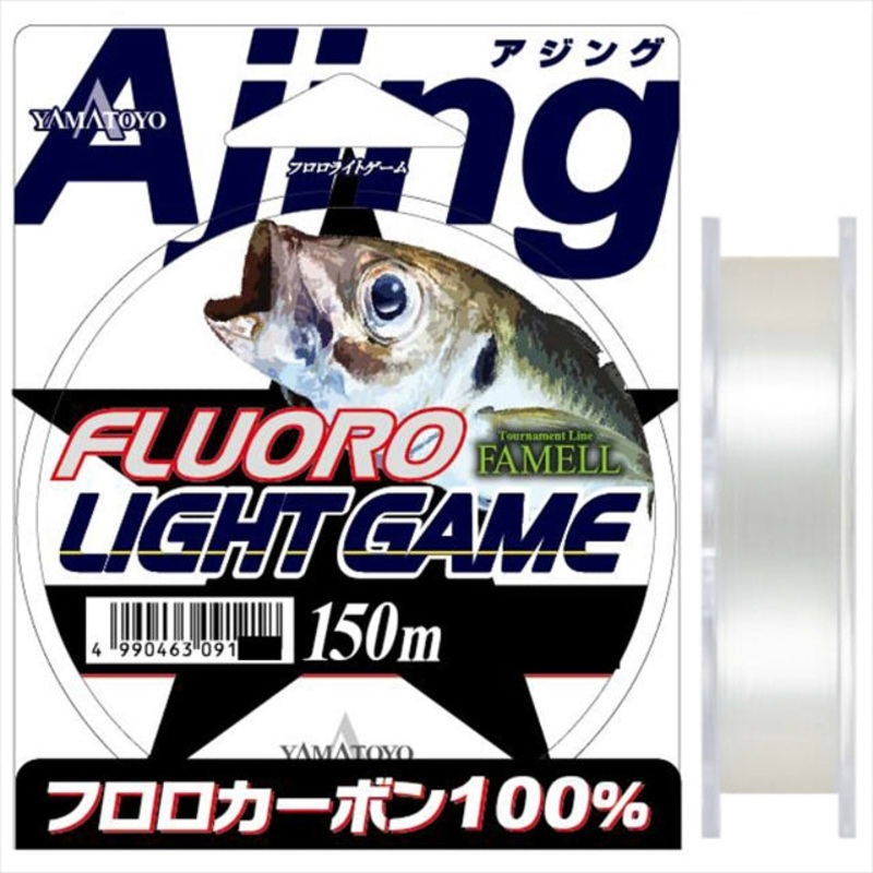 Yamatoyo Tegusu Fluorolite Game 150m Clear 0.8 (3LB)