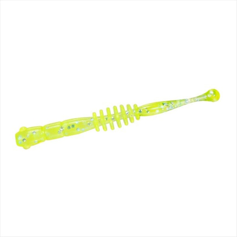 DAIWA Worm Aji Hunter Worm Shirasu 2.0 Aurora Lemon