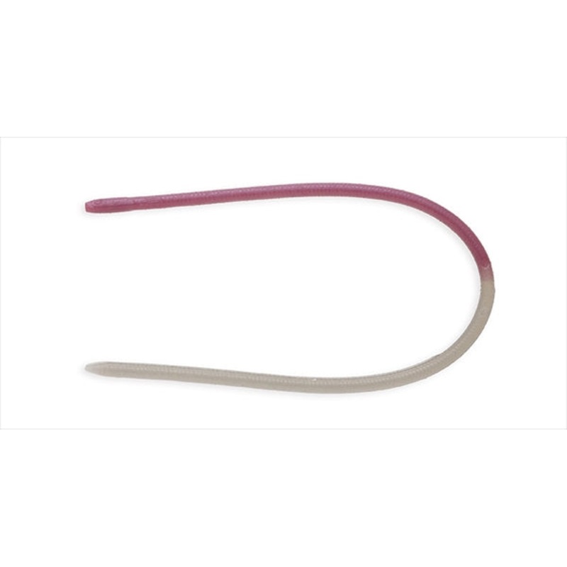 IMAKATSU Worm Skinny Eel Crawler 12 inch Side Two-tone (Eco-friendly) #S-538 Miprimitive Earthworm/Super Light Smoke