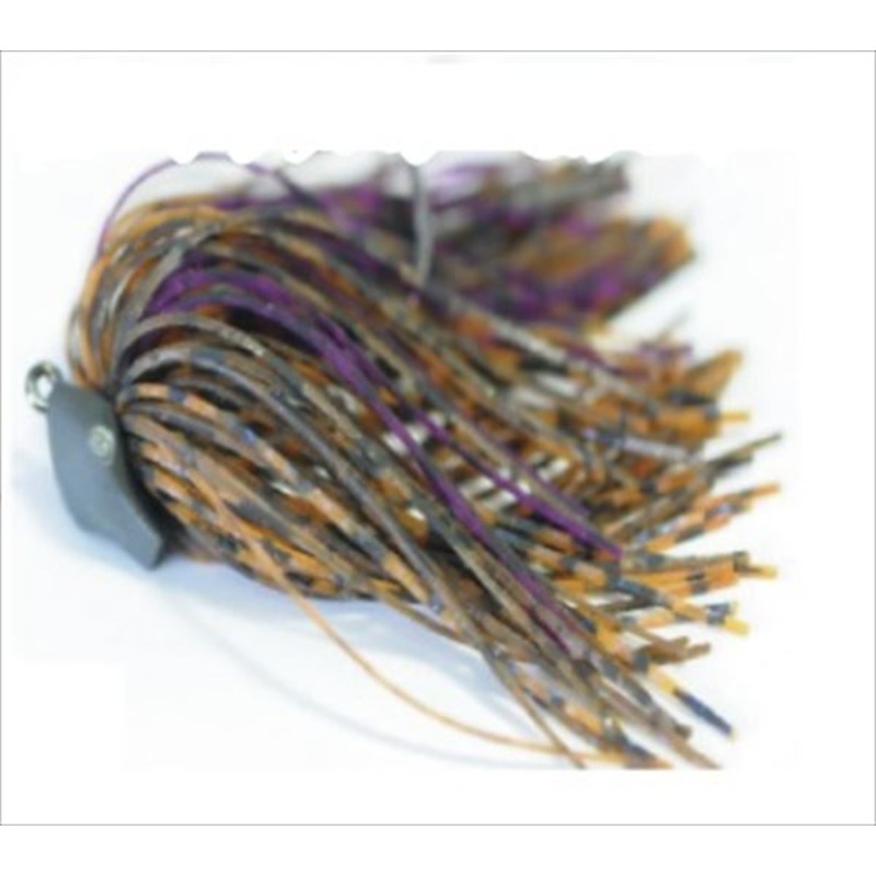 Zap Rubber Jig PD Chopper Junior 1/4oz #016 PBJ (Peanut Butter & Jelly)