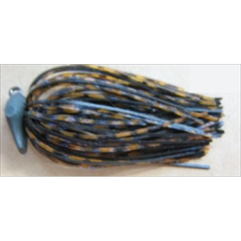 ZAPPU Rubber Jig PD Chopper Jr. 1/4oz #08 Black/Brown (Spotted)