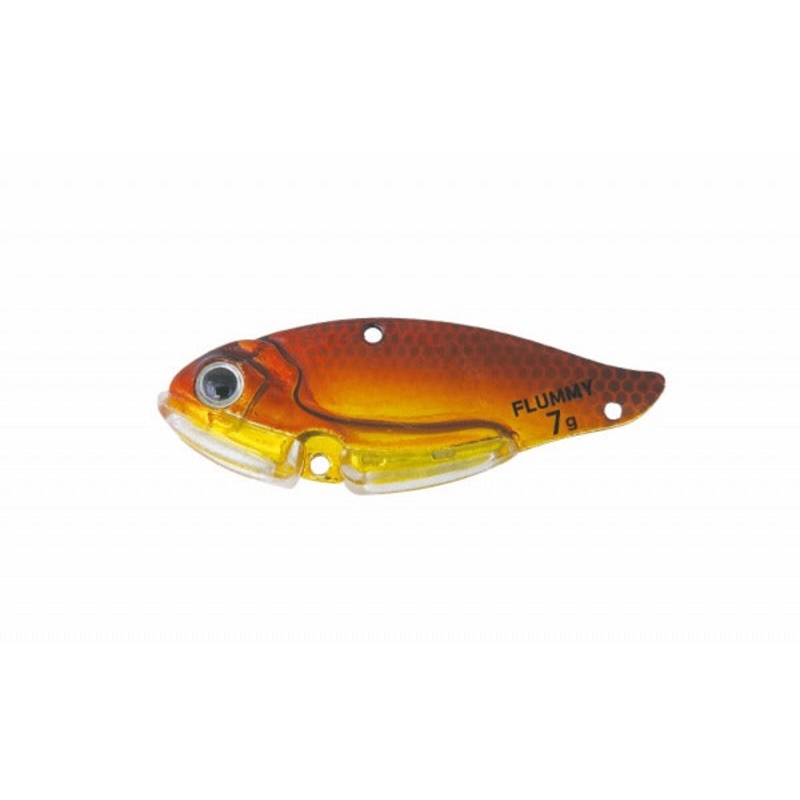 Bottom Up Bass Lure FLUMMY 10.5g Burning Shad