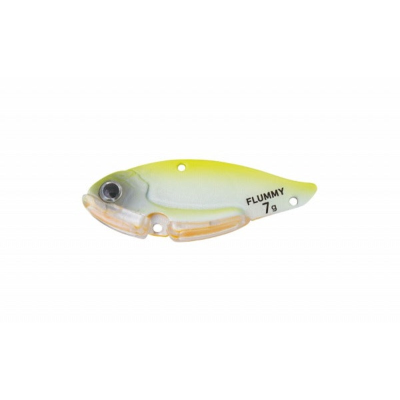 Bottom Up Bass Lure FLUMMY 7.0g Lime Shad