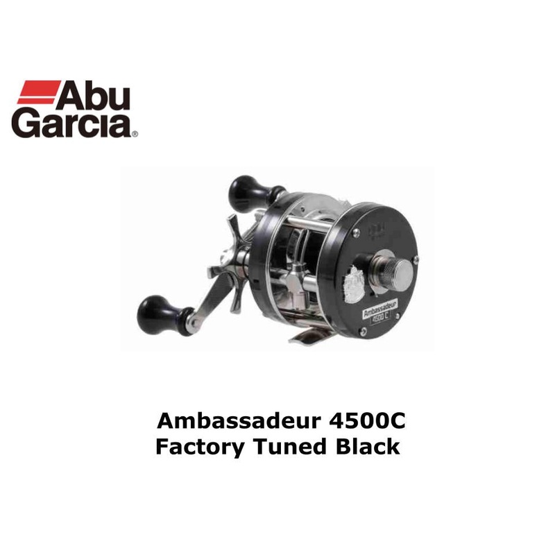 Abu Garcia Ambassadeur 4500C Factory Tuned Black