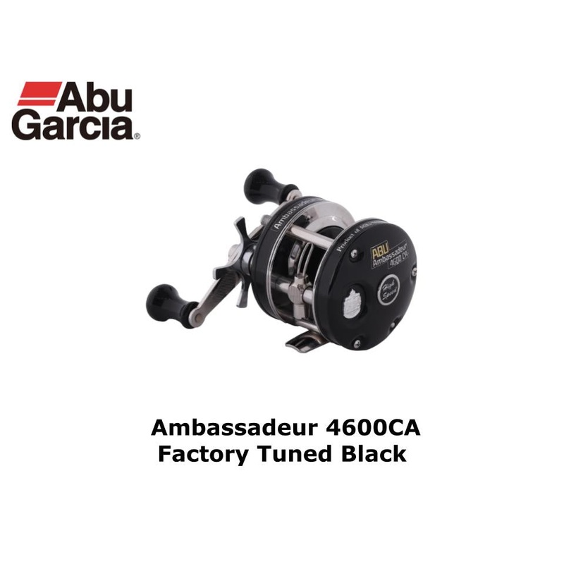 Abu Garcia Ambassadeur 4600CA Factory Tuned Black