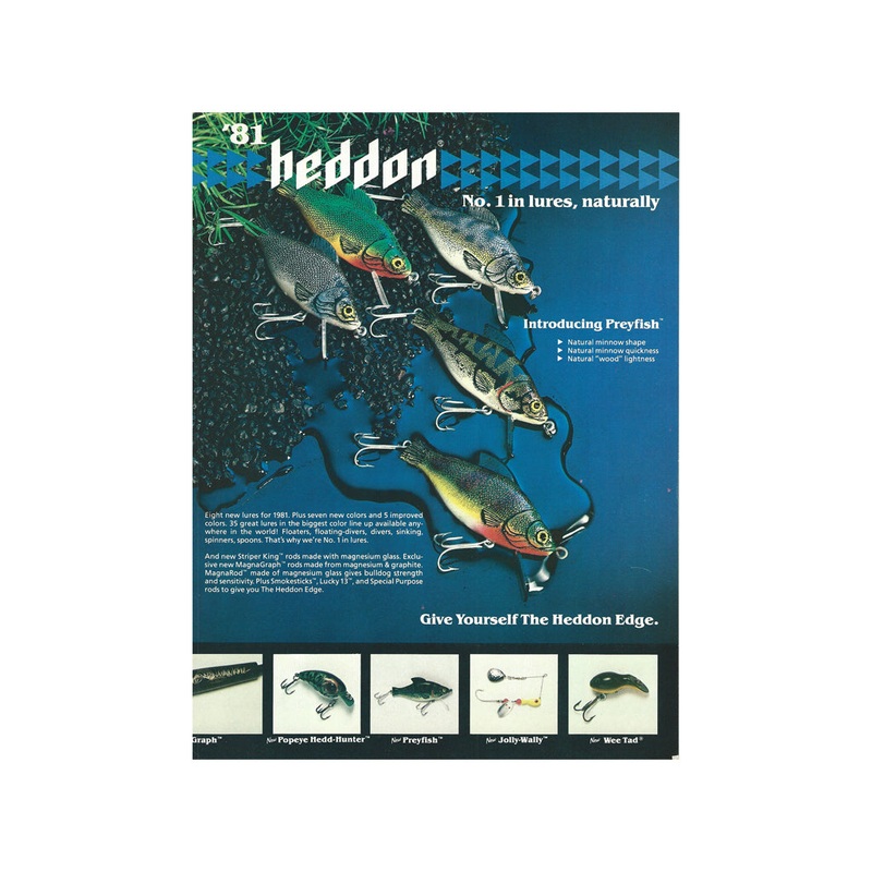 1981 Heddon Catalog