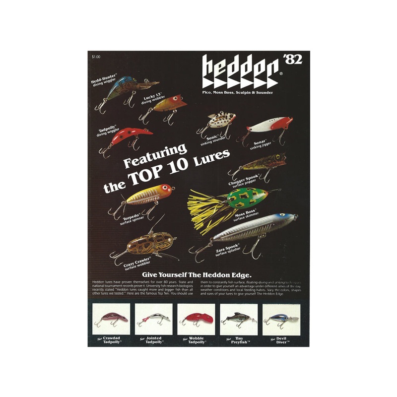 1982 Heddon Catalog