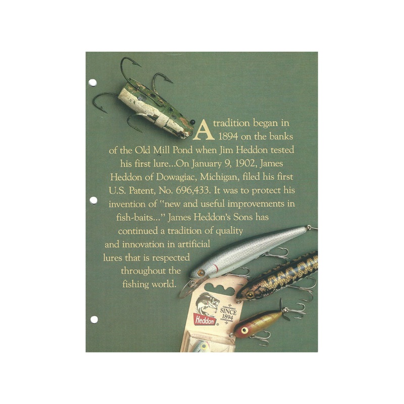 1987 Heddon Catalog