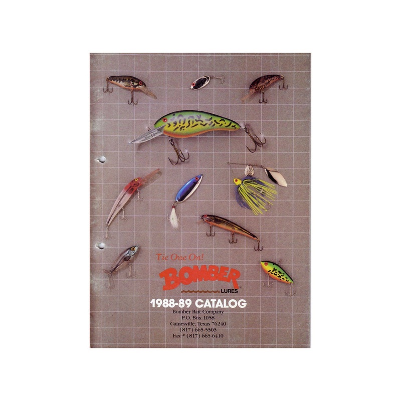 1988-89 Bomber Lures Catalog