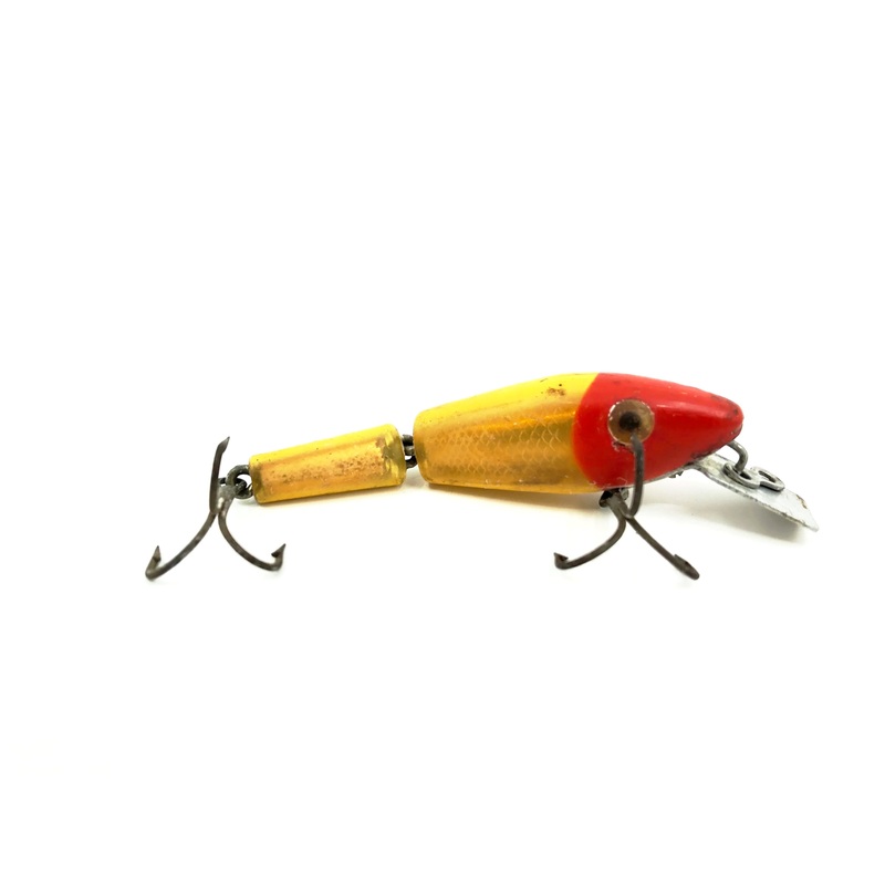 25M L & S Mirrolure Sinker, Yellow/Red Head Colo