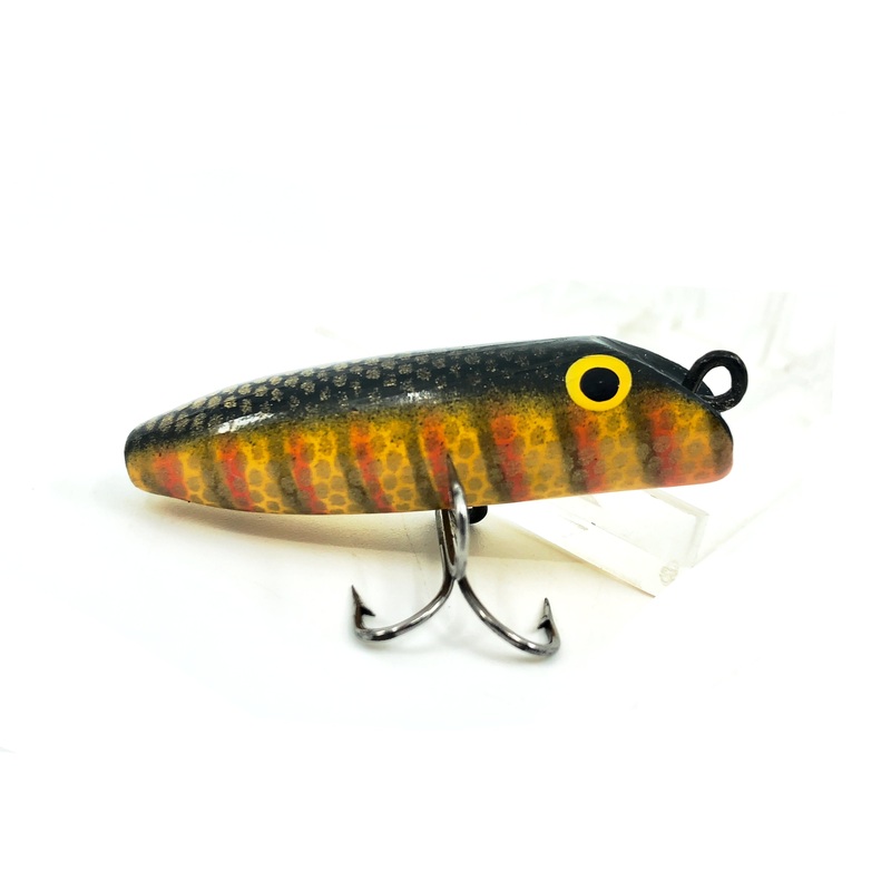 Abbey & Imbrie Fly Wobbler, Green Perch Color