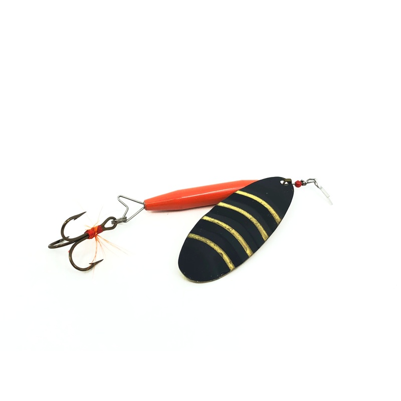 Abu Reflex Spinnaren Reflex, Larger Size, Black/Gold Lines Color