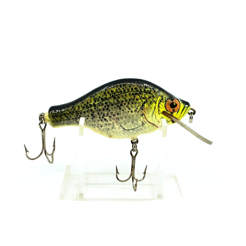 Bagley Small Fry, CY Crappie on Yellow Color